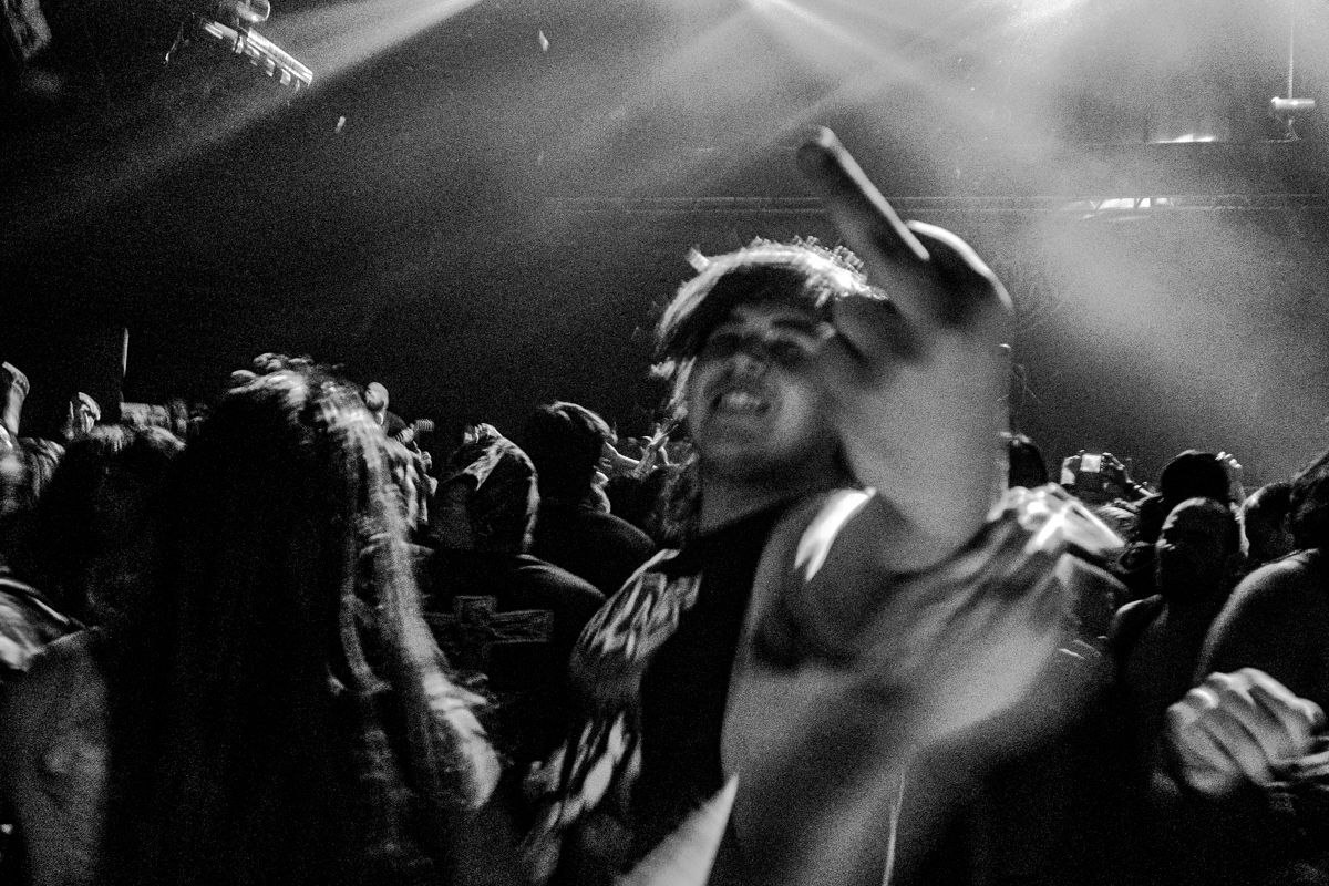 Cavelera en Chile - Mosh pit