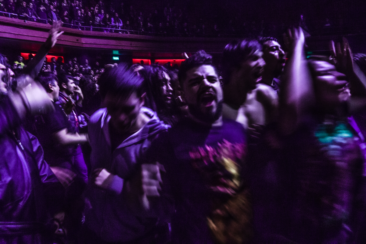 Cavelera en Chile - Mosh pit