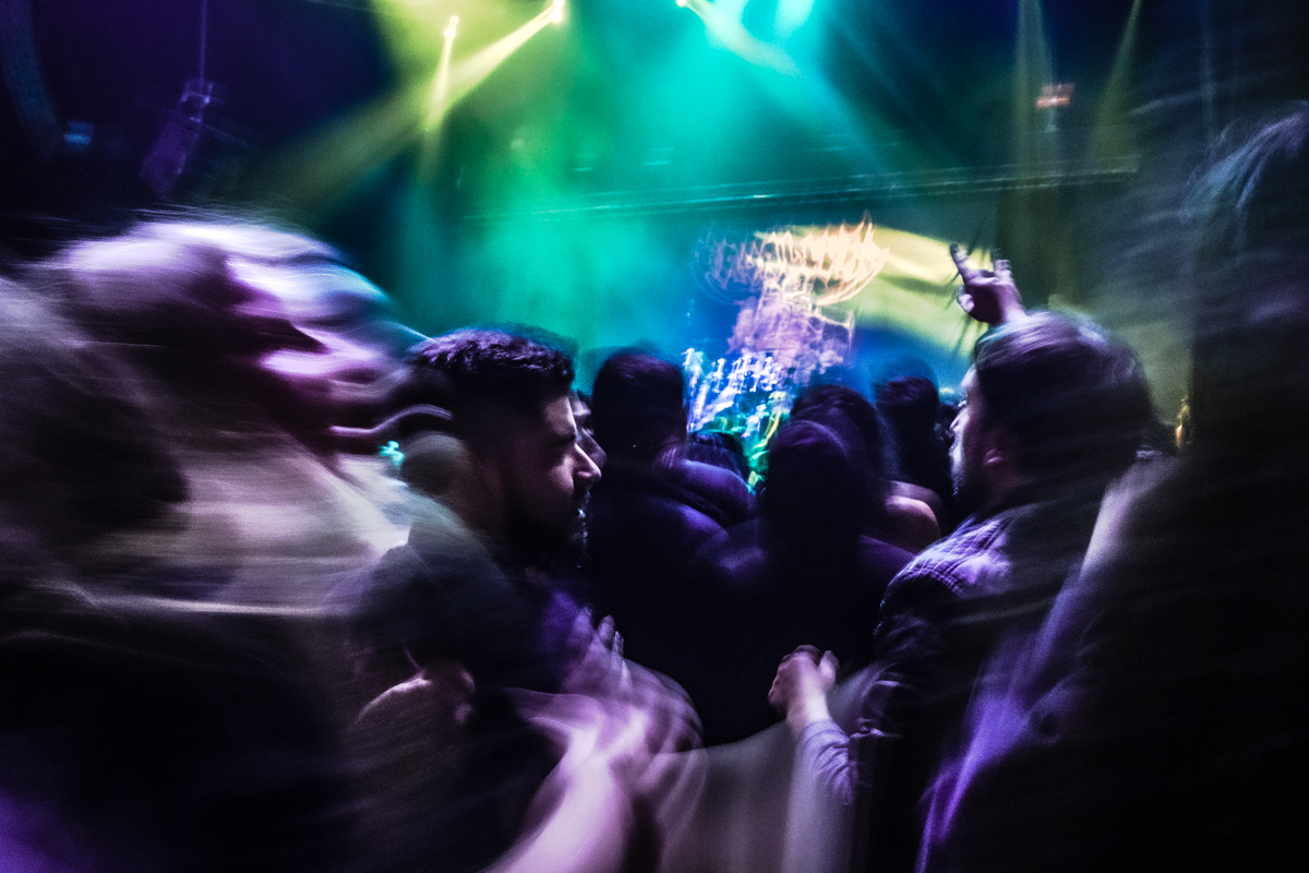 Cavelera en Chile - Mosh pit
