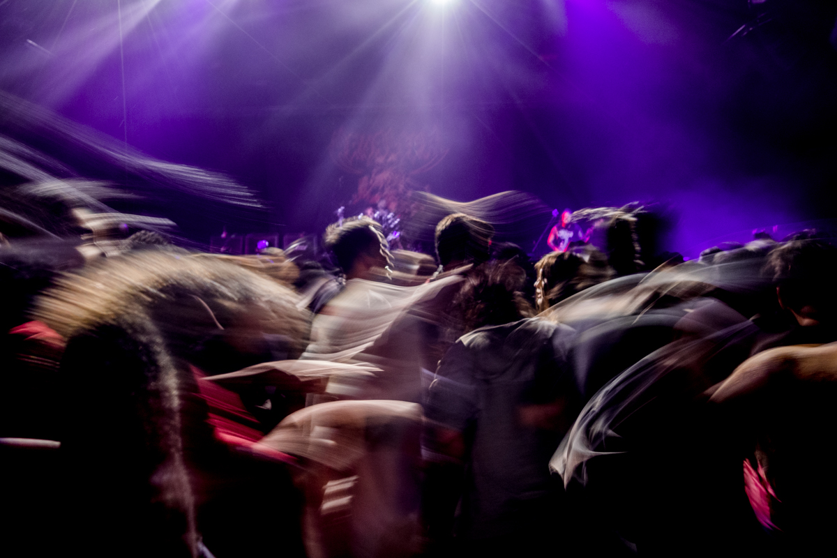 Cavelera en Chile - Mosh pit