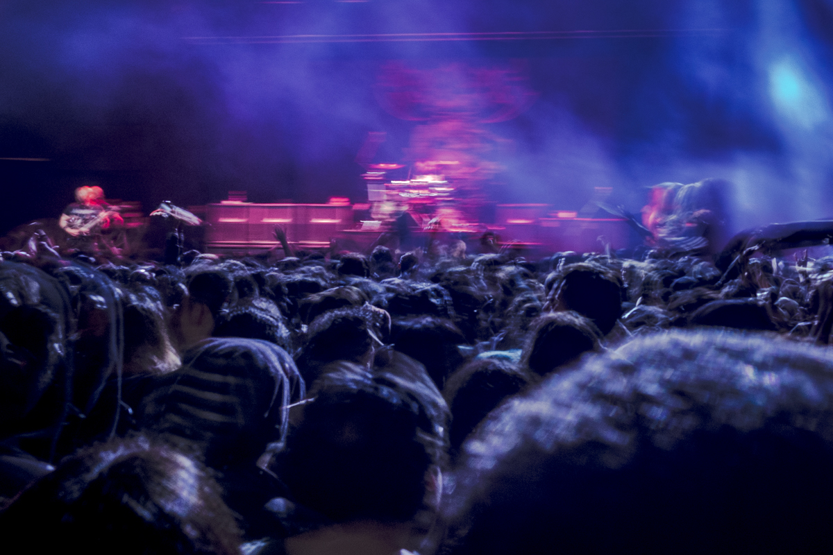 Cavelera en Chile - Mosh pit
