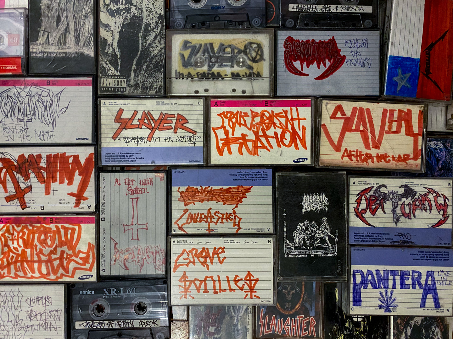 Cassettes Metal