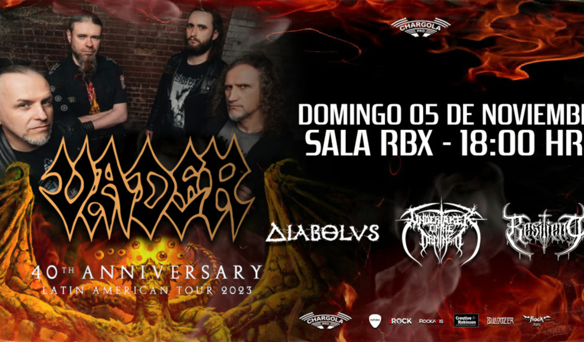 Vader en Chile - Sala RBX, Domingo 5 de noviembre
